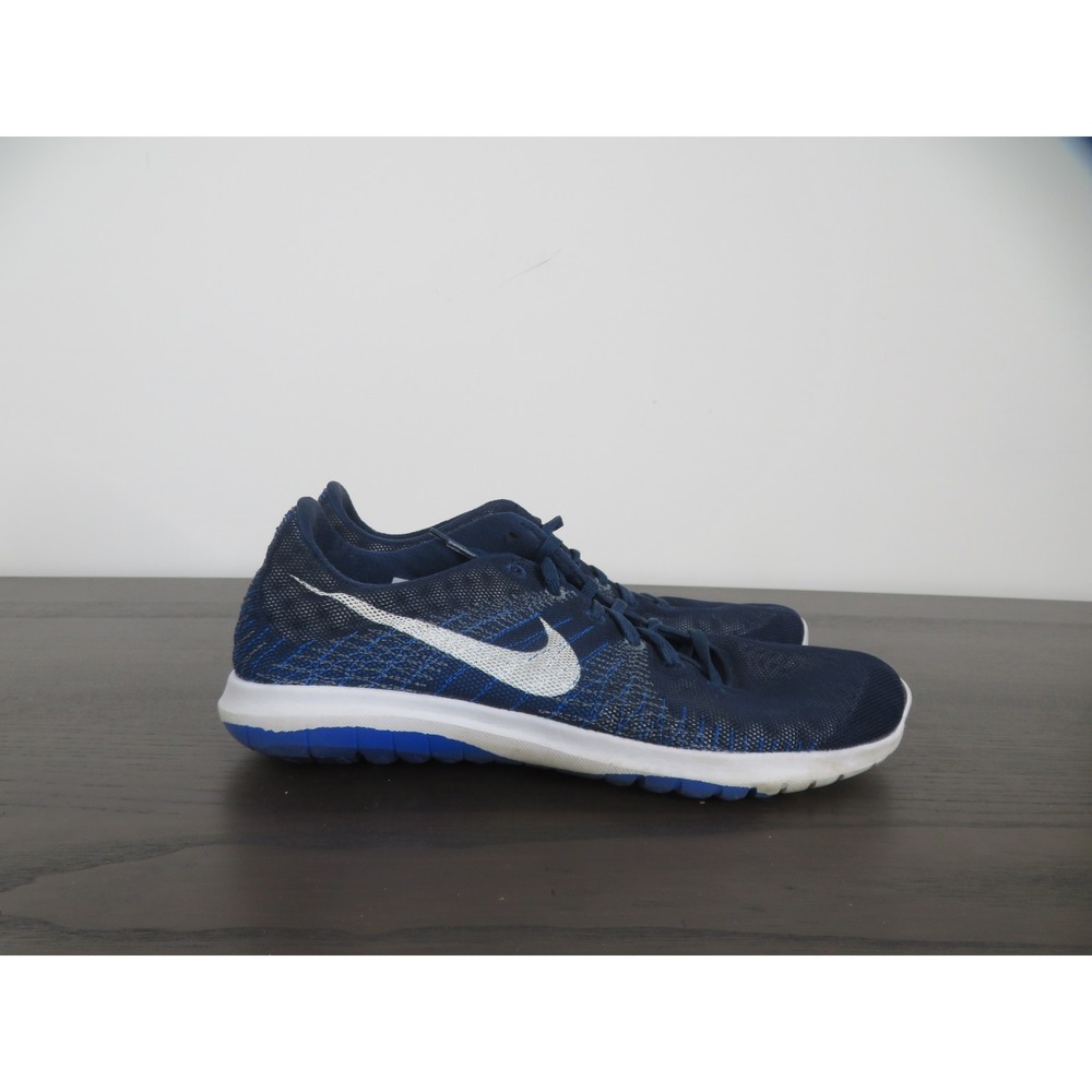 Nike Flex Fury Shoes Mens 10.5 Blue Road Running Sneakers 705298-400 Gym
